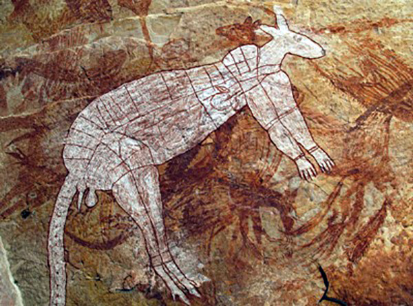 Kangaroo Rock Art