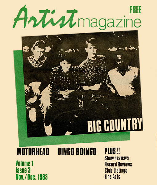 Artist Magazine - Big Country