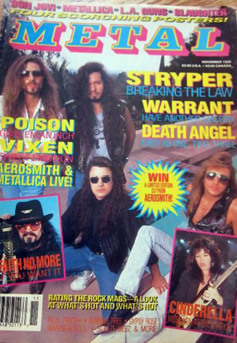 Stryper/Metal Magazine