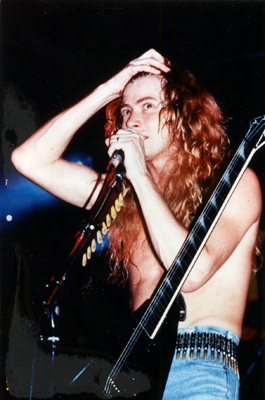 Dave Mustain/Megadeth c Ruby Michael/Artist Publications