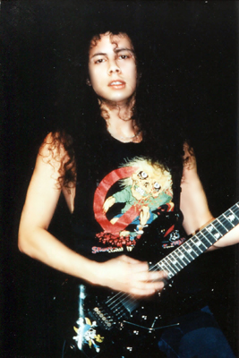 Kirk Hammett/Metallica c Ruby Michael/Artist Publications